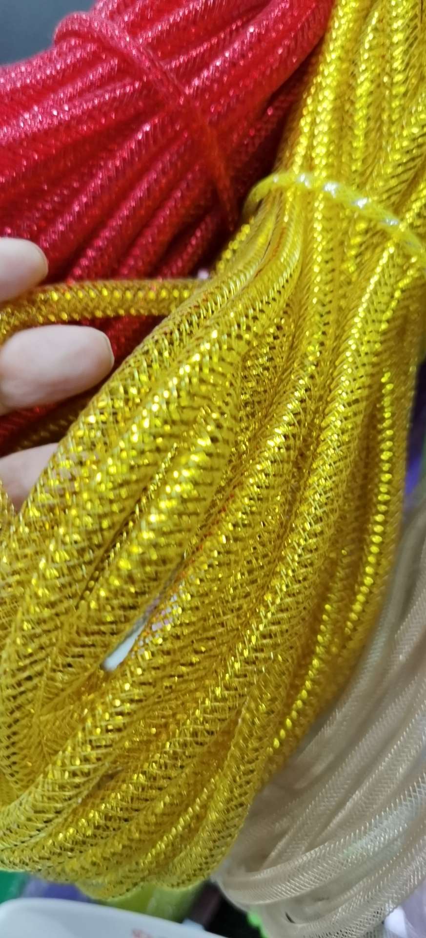 Manufacturers direct DIY elastic yarn net crafts accessories Application Scenario