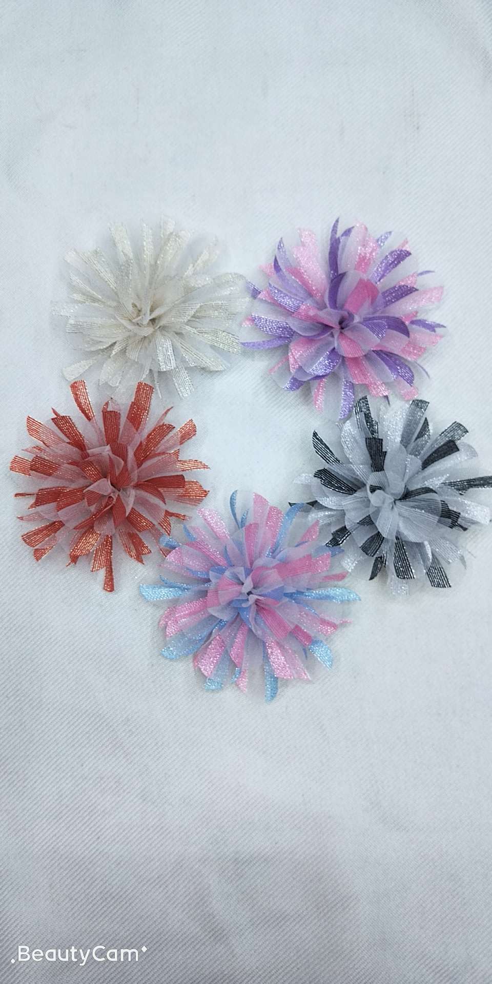 七彩卷花