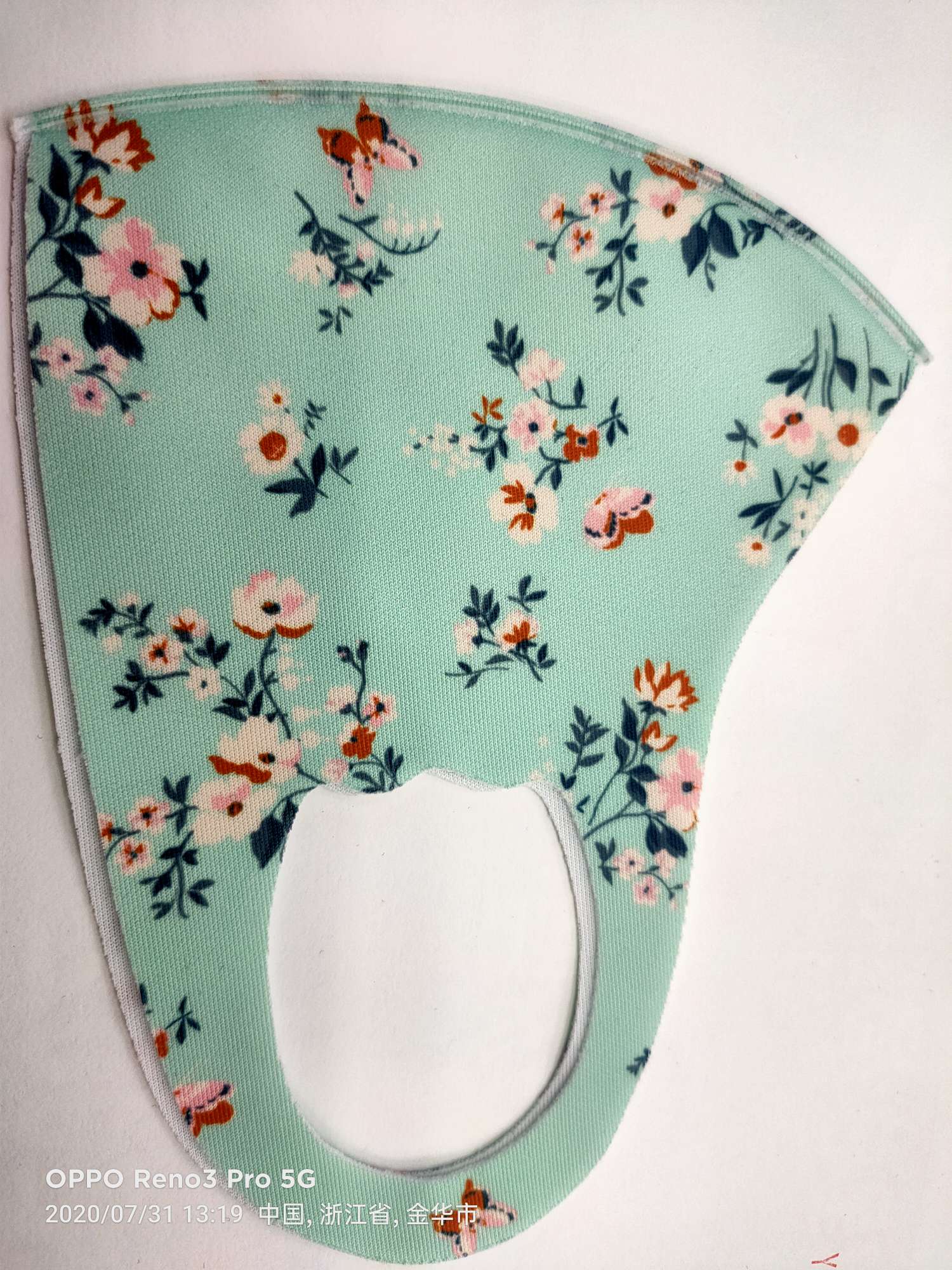 儿童梅花印花口罩【外贸专供】