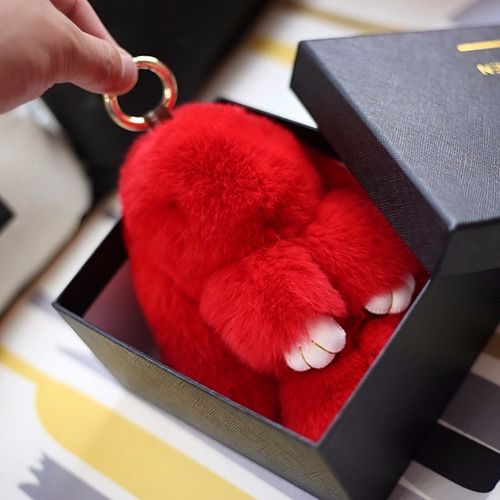 Rogue Rabbit figurine, dead rabbit, cute rabbit bag pendant, little rabbit plush children's toy, hanging ear rabbit pendant doll undefined