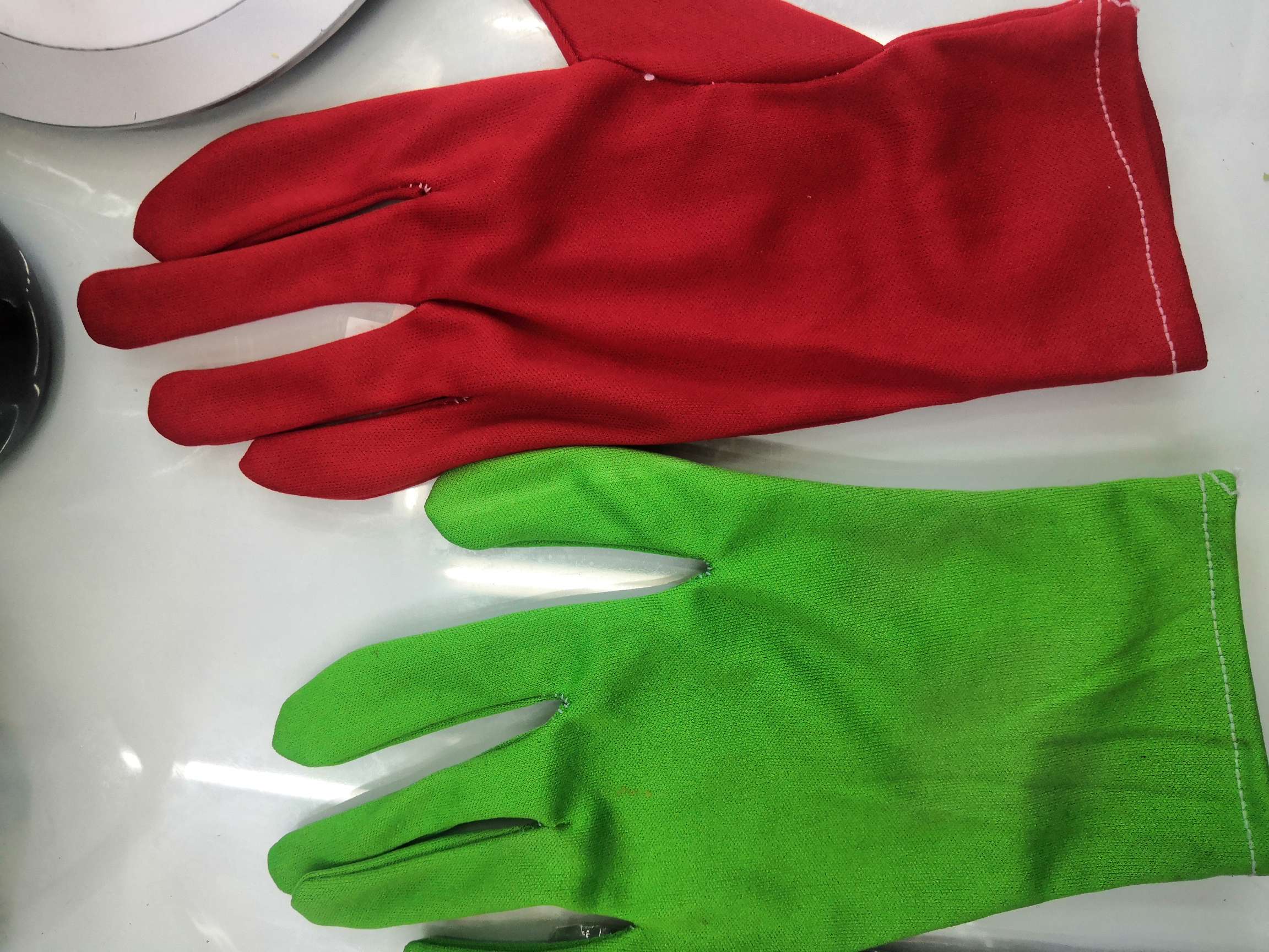 Multi-Colored Polyester Gloves