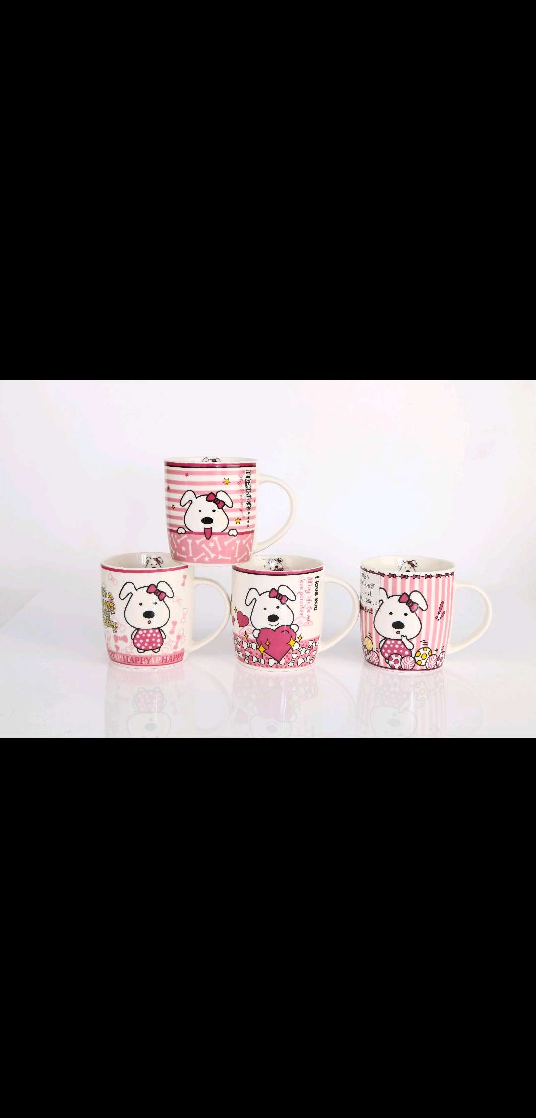 Beibei cartoon cup, ceramic cup, mug details Picture