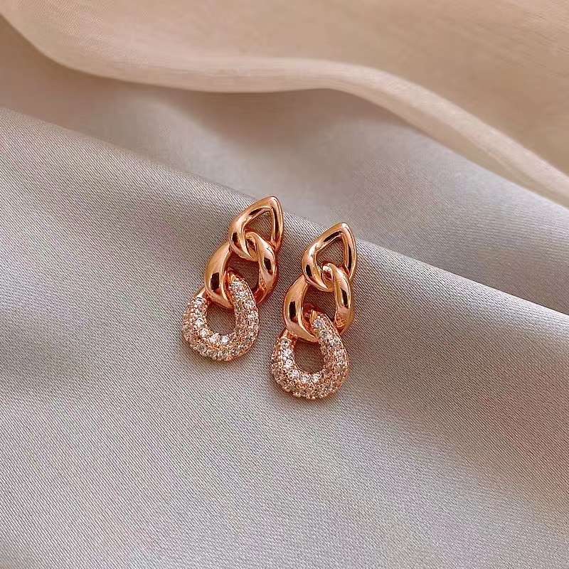 2020年新款潮韩国气质耳饰耳坠女高级感耳环