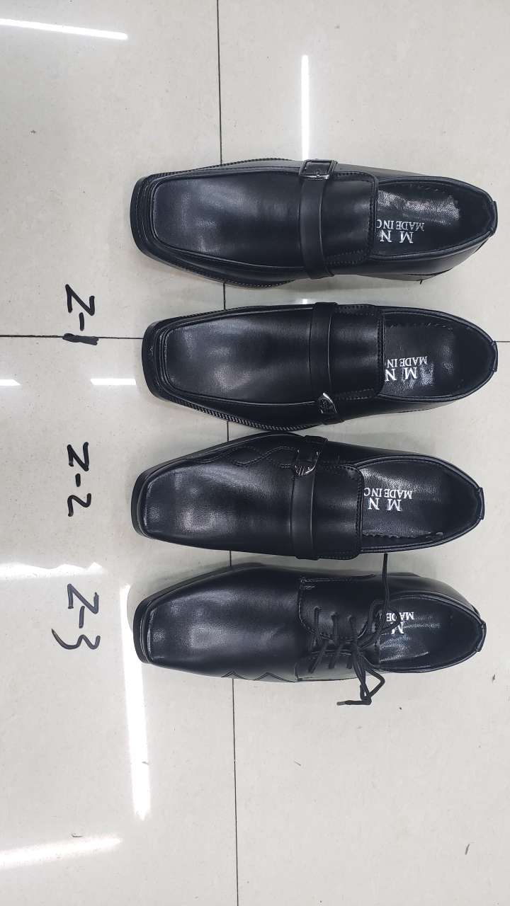 男式正装单鞋实物图
