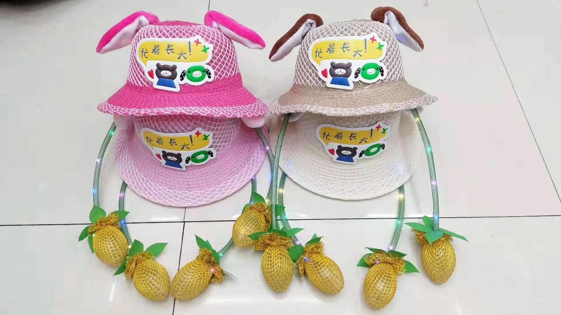 The Korean version of Douyin children's sun hat details Picture