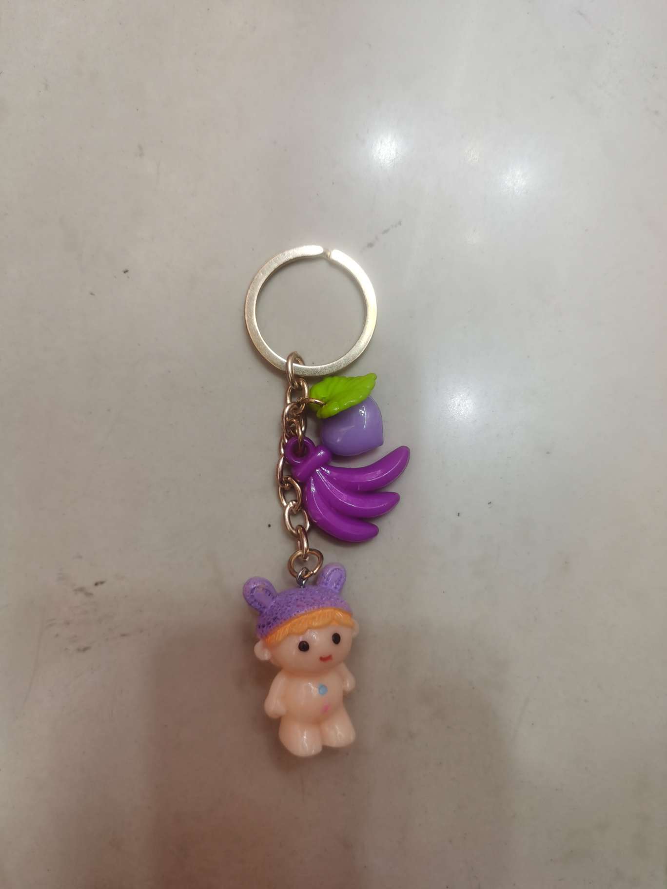 可爱的钥匙挂件                                                     