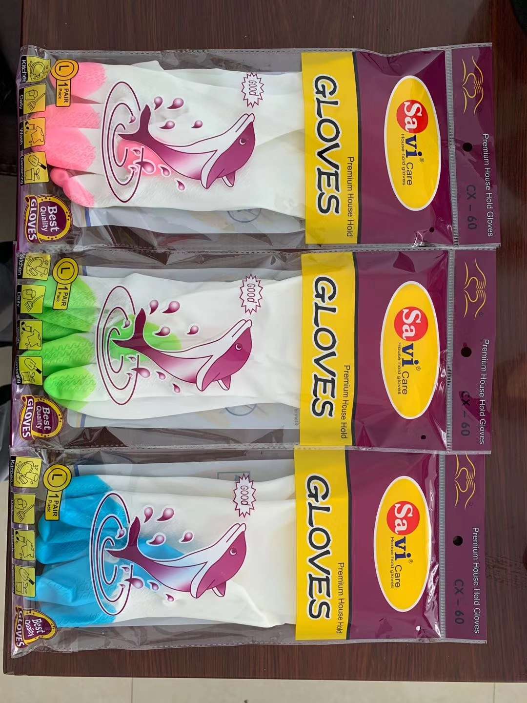 Guantes para el hogar dazzle