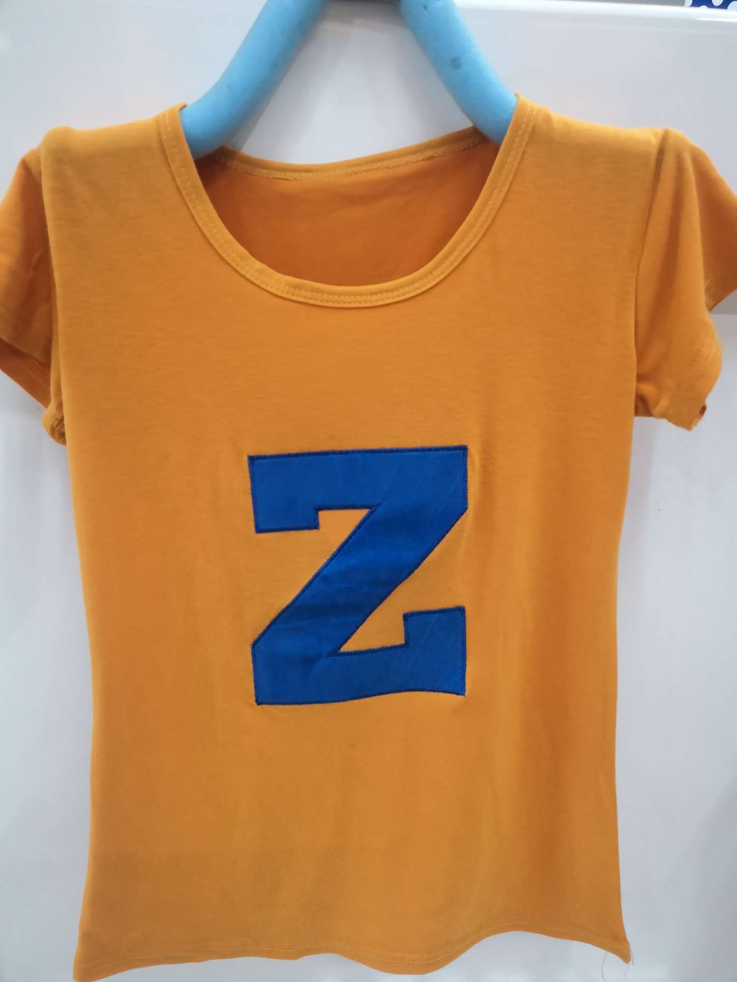 Embroidered Z - sleeved blouse thumbnail