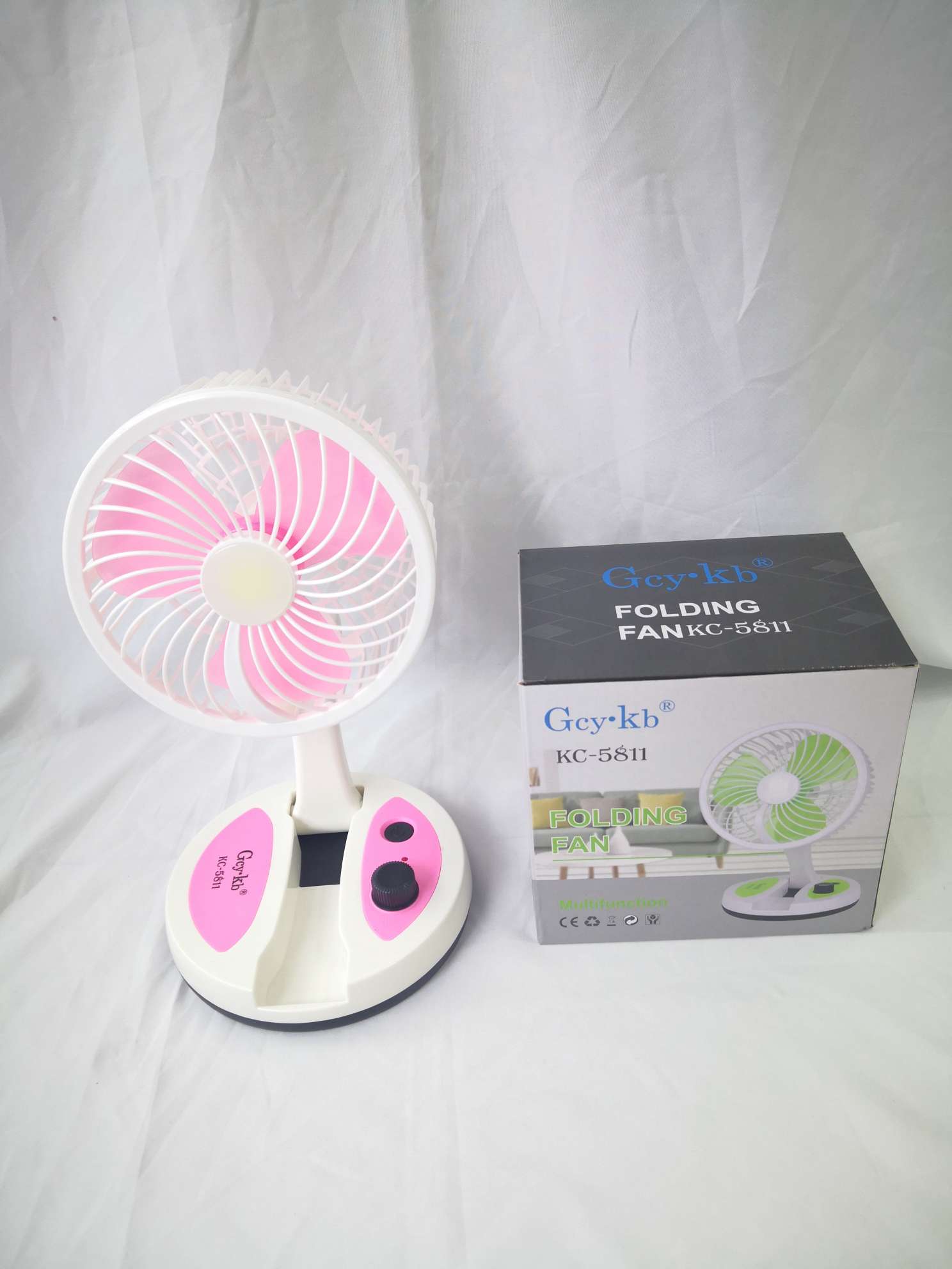 Desk lamp fan