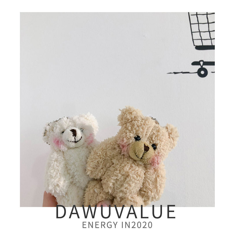 Keychains, female Instagram influencers, cute and girlish pendants, plush dolls, bear dolls, toy bags, couple pendants undefined