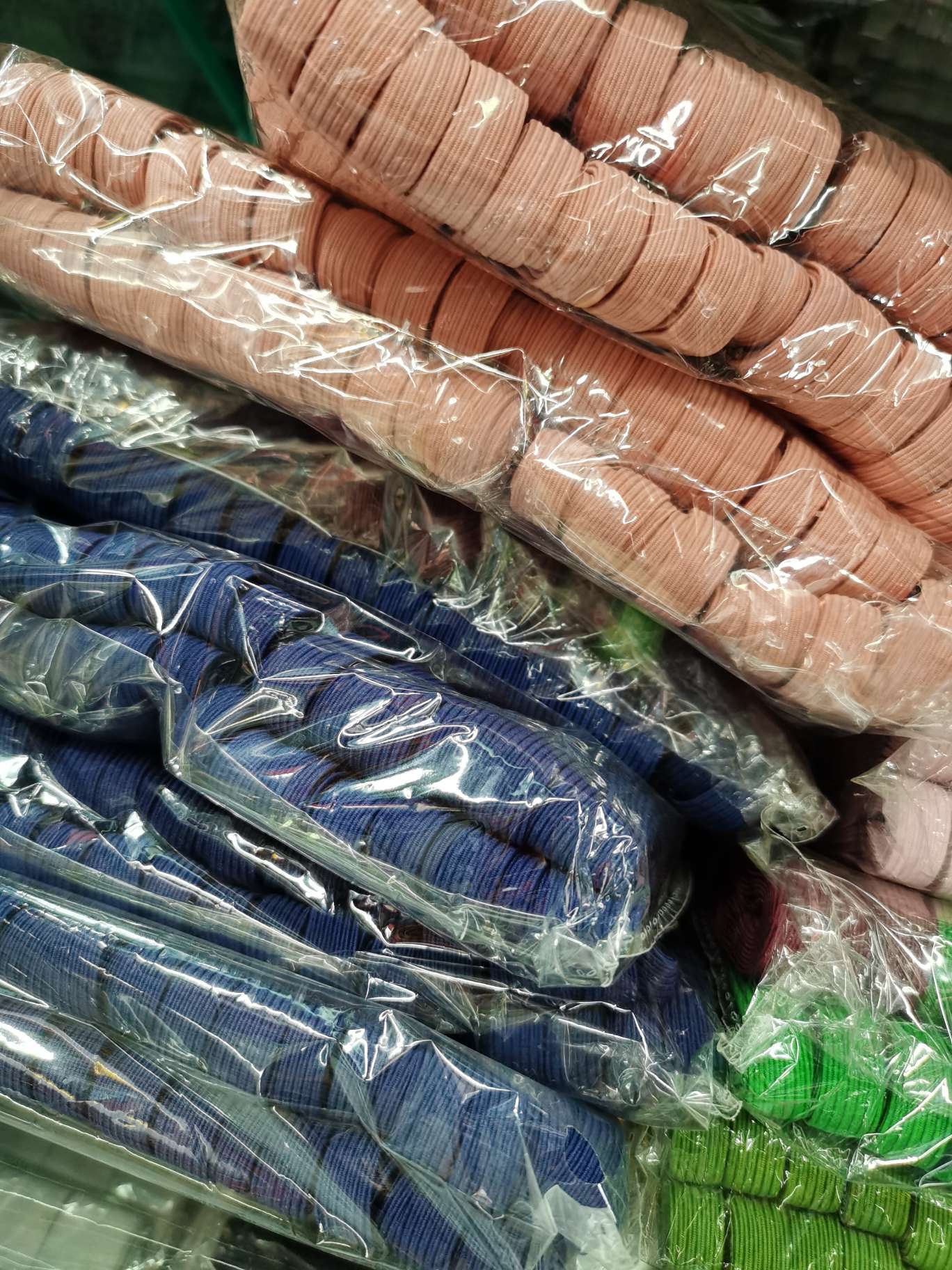 1公分彩色松紧带弹力带服装辅料