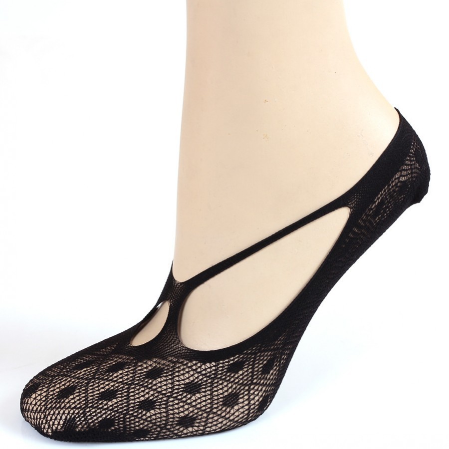 The manufacturer supplies popular cross-boat socks, halter straps, invisible boat socks and fashionable anti-hook women's socks on Taobao. Wholesale in Yiwu Item Picture