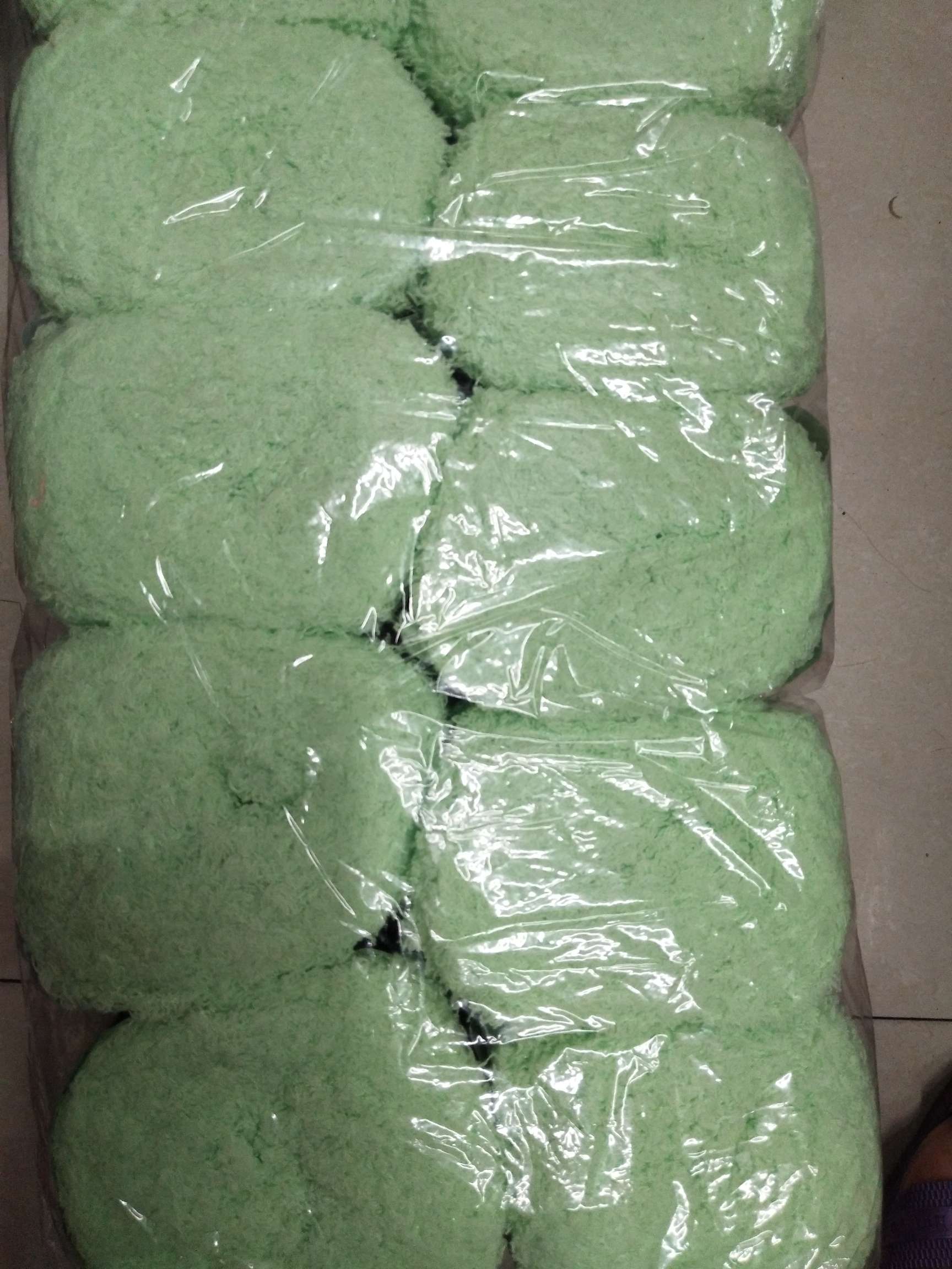Light green coral fleece