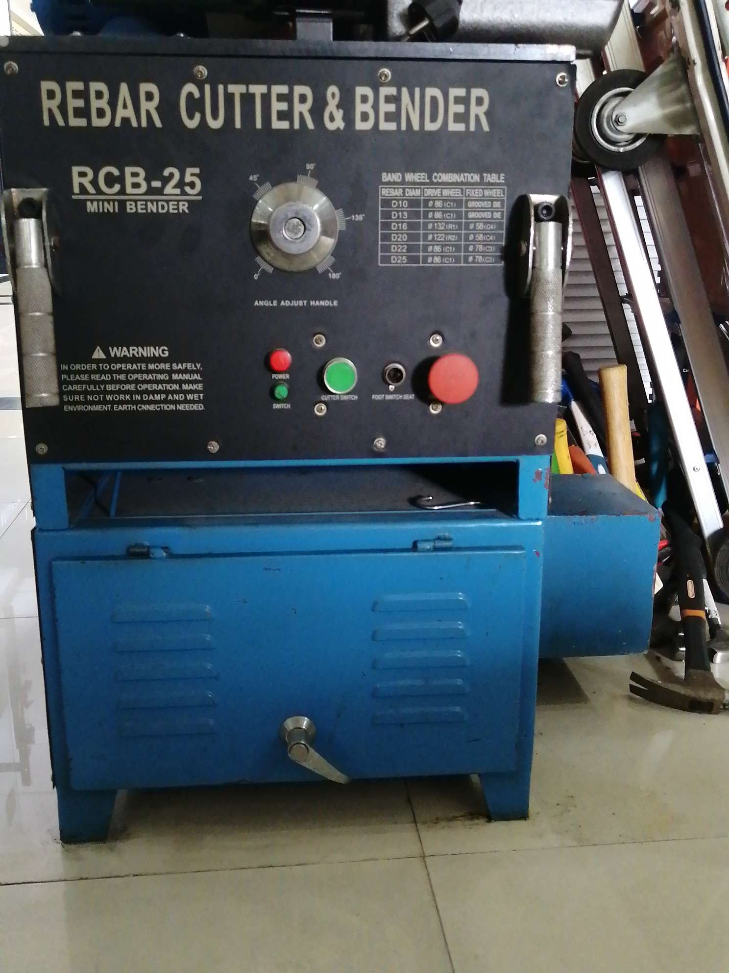 Pipe Bender Dual Purpose Machine