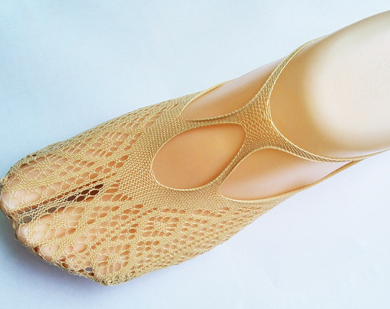New cross-shaped ship socks with straps, invisible ship socks, super elastic and fashionable anti-hook women's socks, wholesale from Yiwu manufacturer Item Picture