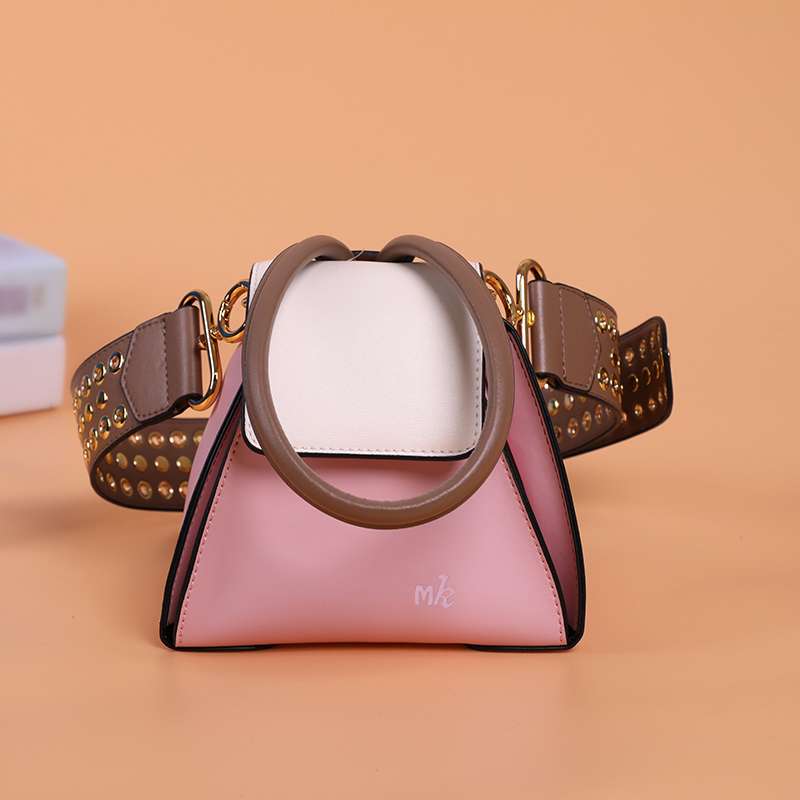 MK women 's top layer cowhide 珑玲 bag details Picture