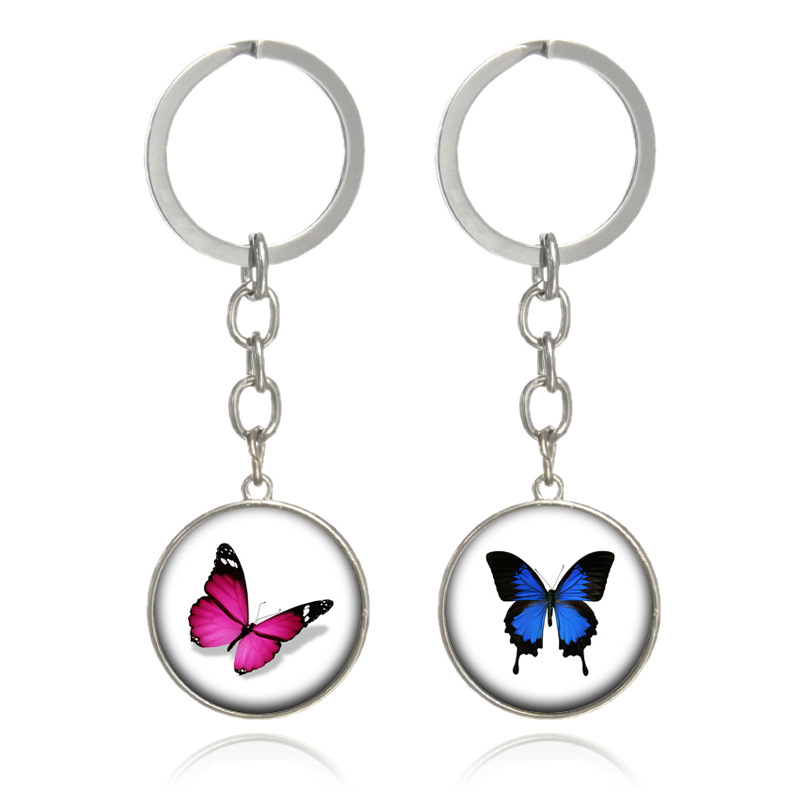 水晶钥匙扣、合金钥匙扣