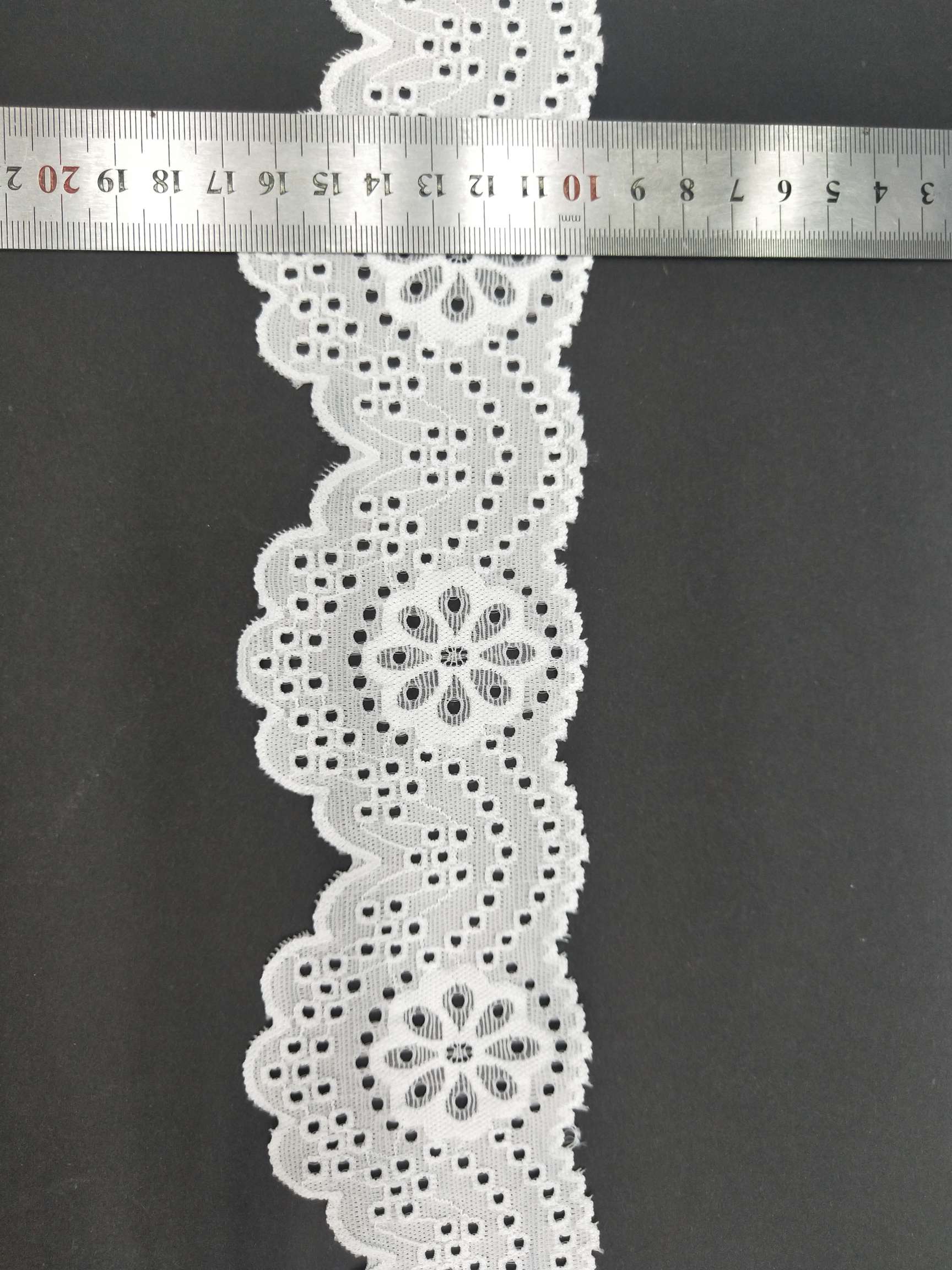 WA7005, new lace stretch trim, underwear and clothing accessories, Fujian Longteng trim Specification image
