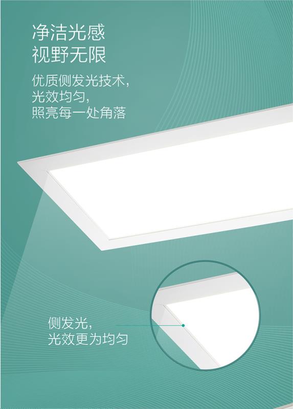 飞利浦LED面板灯30×30  白光12w详情图10
