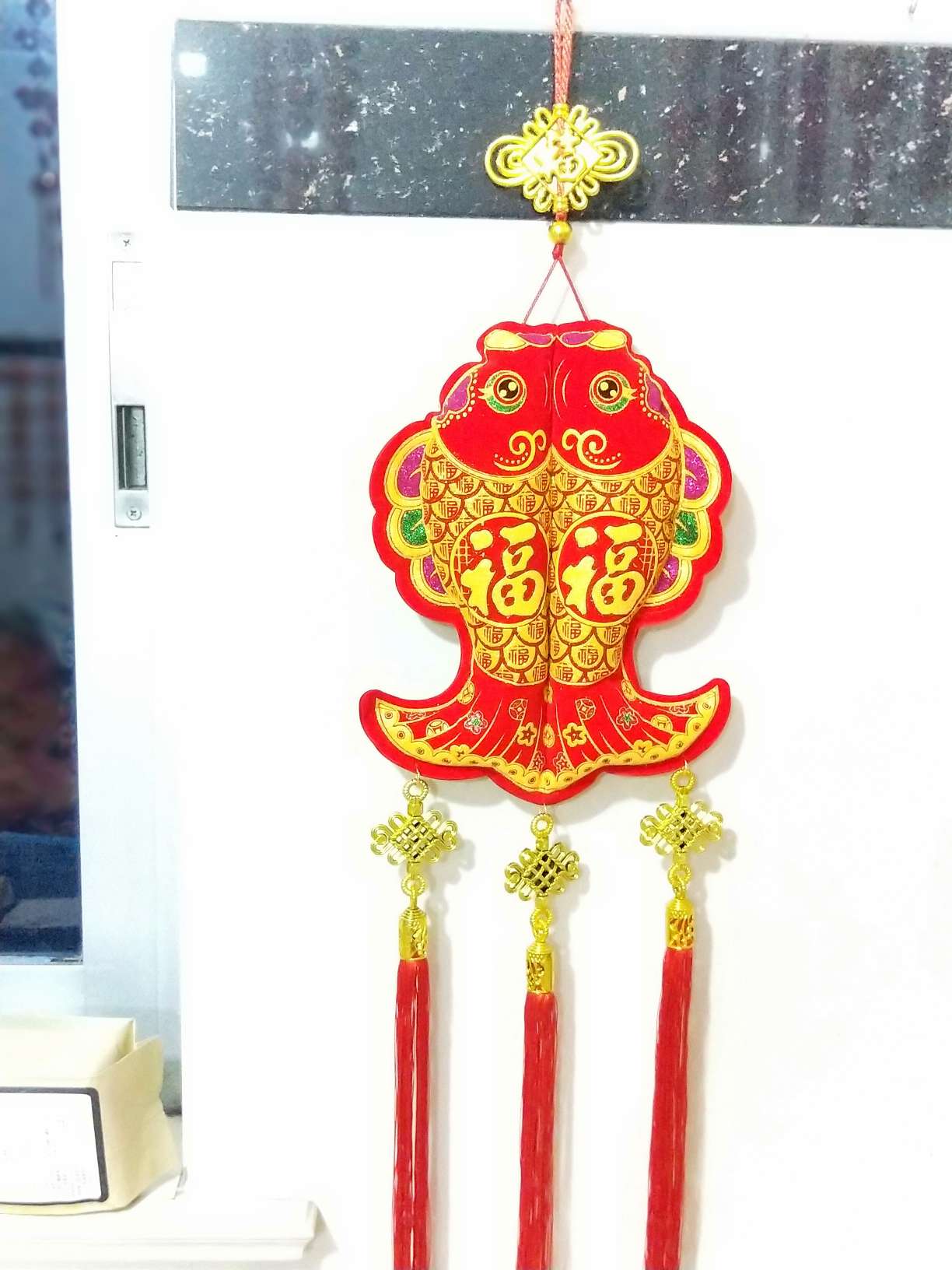 Small National Wind Momofuku Straight Fish Festival Wedding Festival Supplies Manufacturers Direct To Sample Custom House-Moving New House