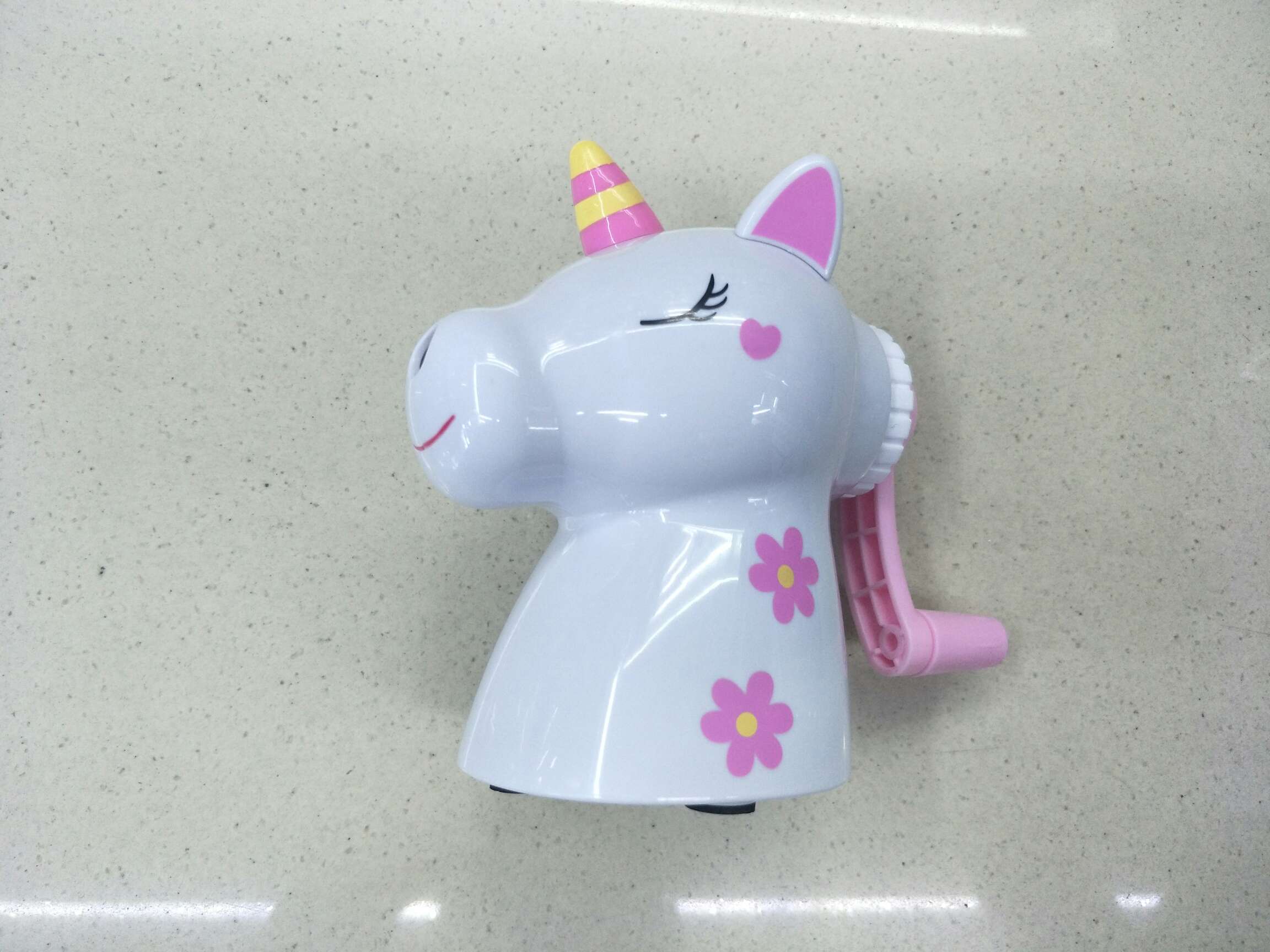 Unicorn pencil sharpener, like you can consult customer service