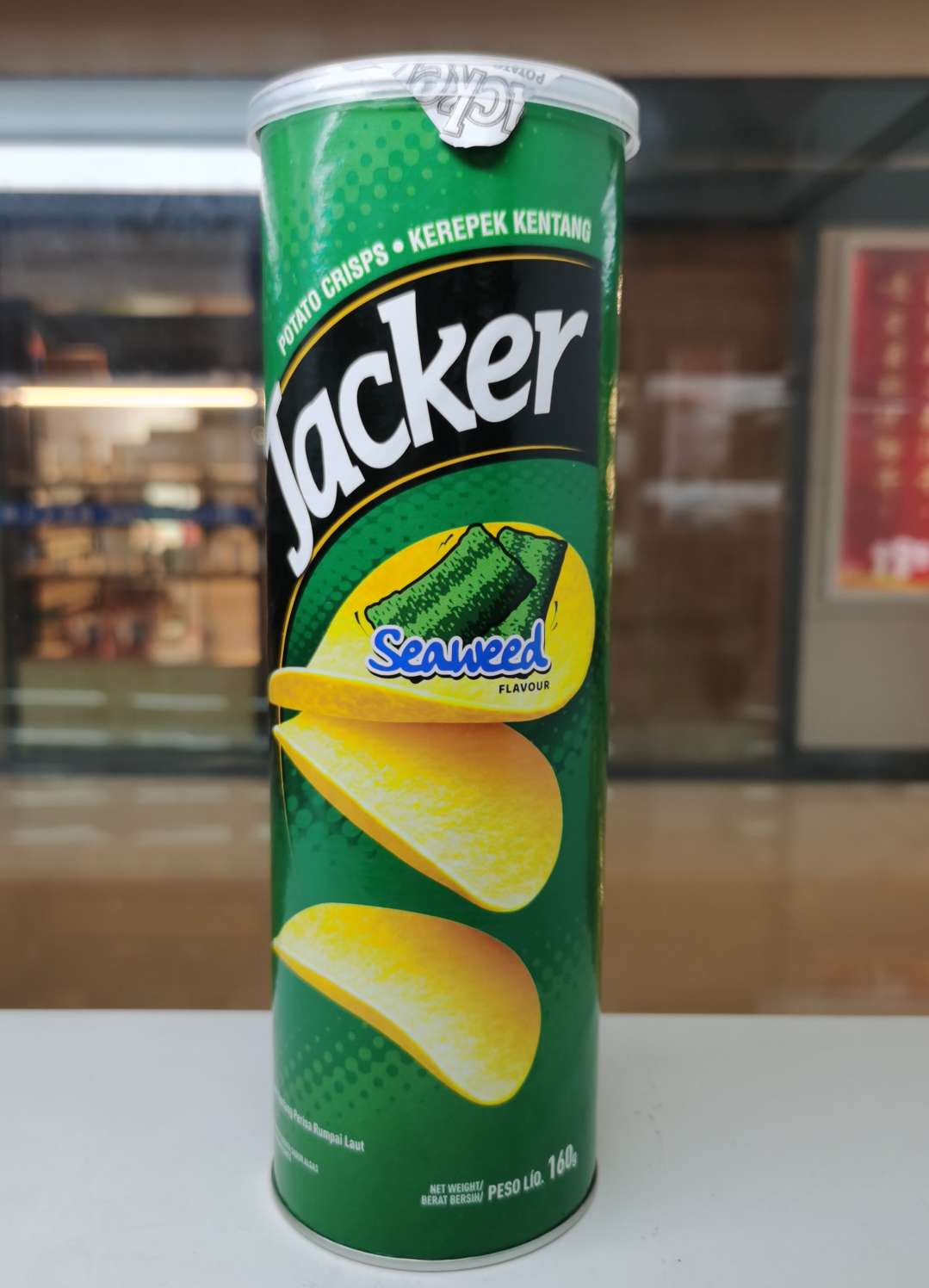 Jack Potato Chips, nori flavored potato chips