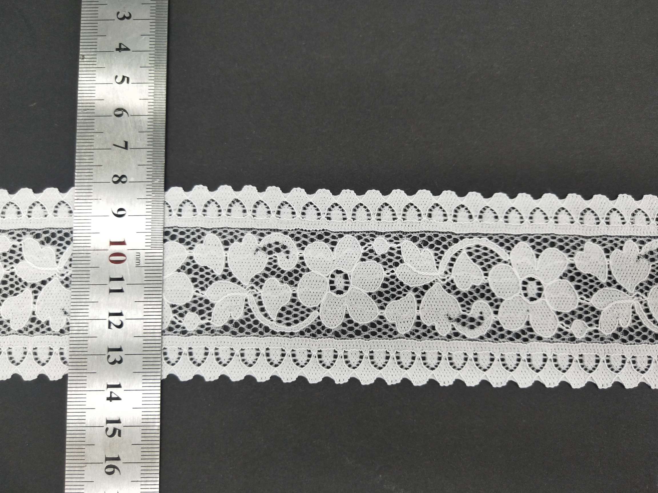 HA6036, new lace stretch trim, underwear and clothing accessories, Fujian Longteng trim Specification image