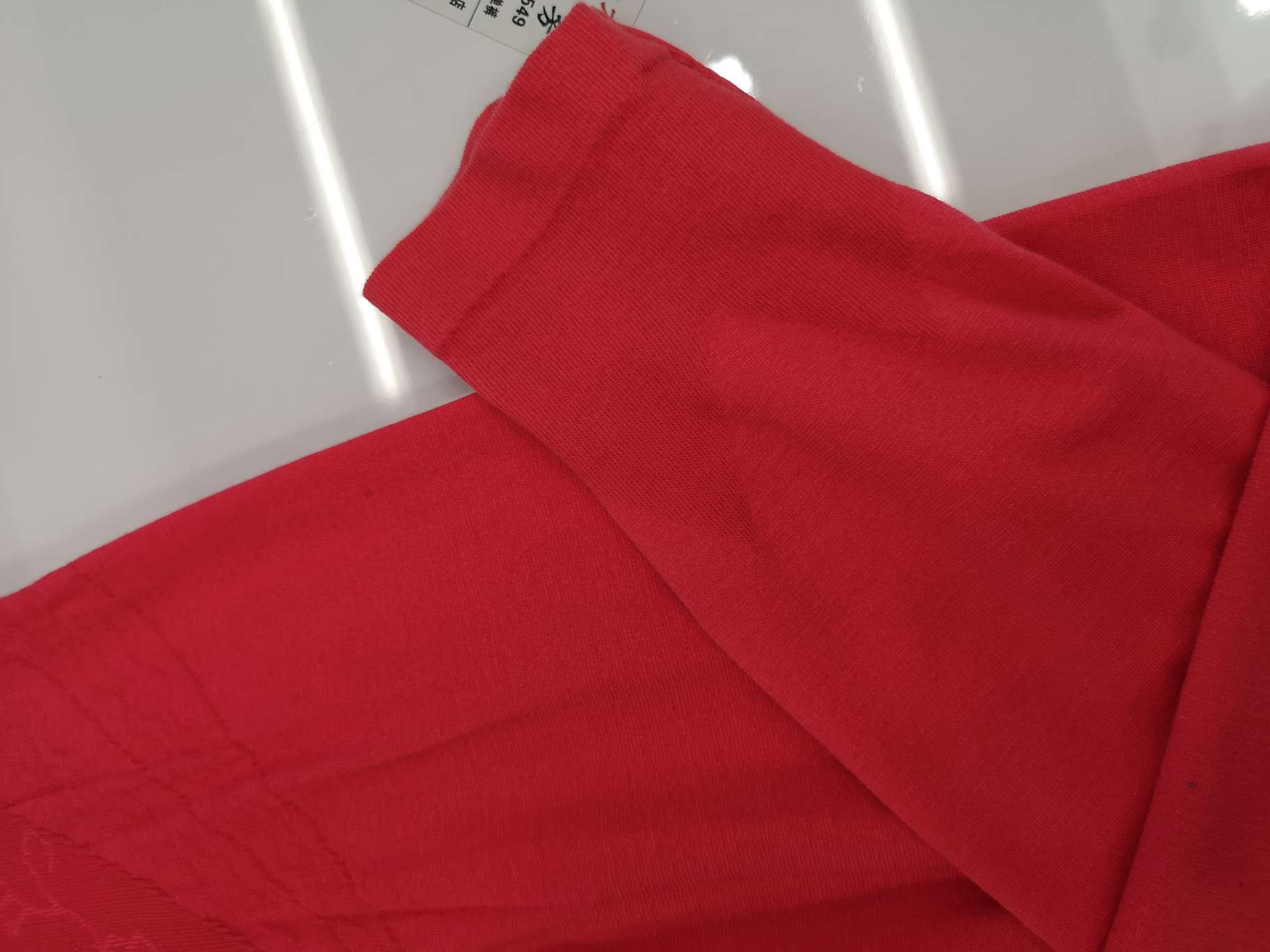 Modal Thermal Pants Ladies Sunset Red details Picture