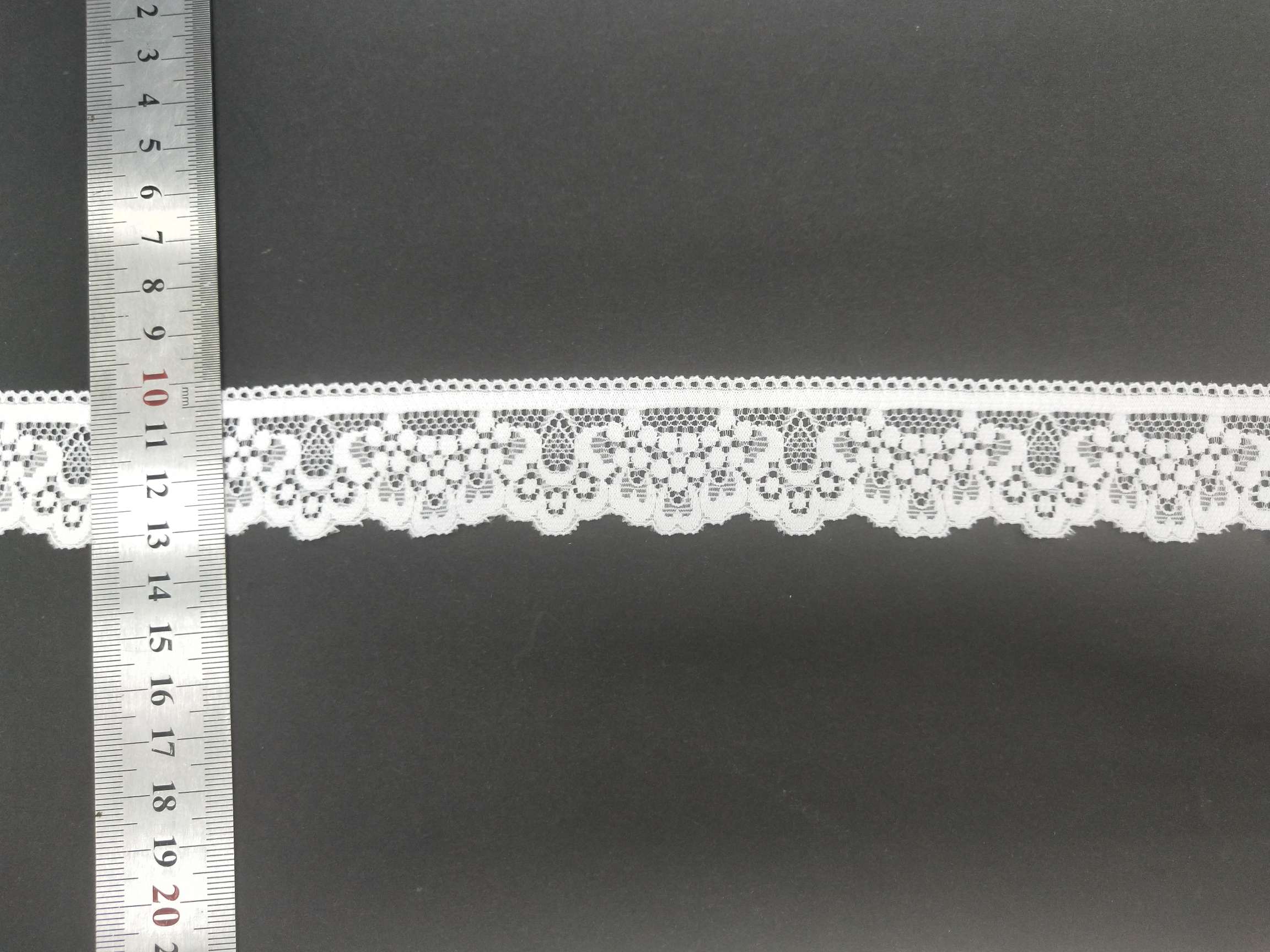 DA3041, width 3.0, new lace stretch trim, underwear and clothing accessory, Fujian Longteng trim details Picture