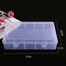 塑料透明无格塑料空盒储物整理包装盒元器件渔具工具收纳盒