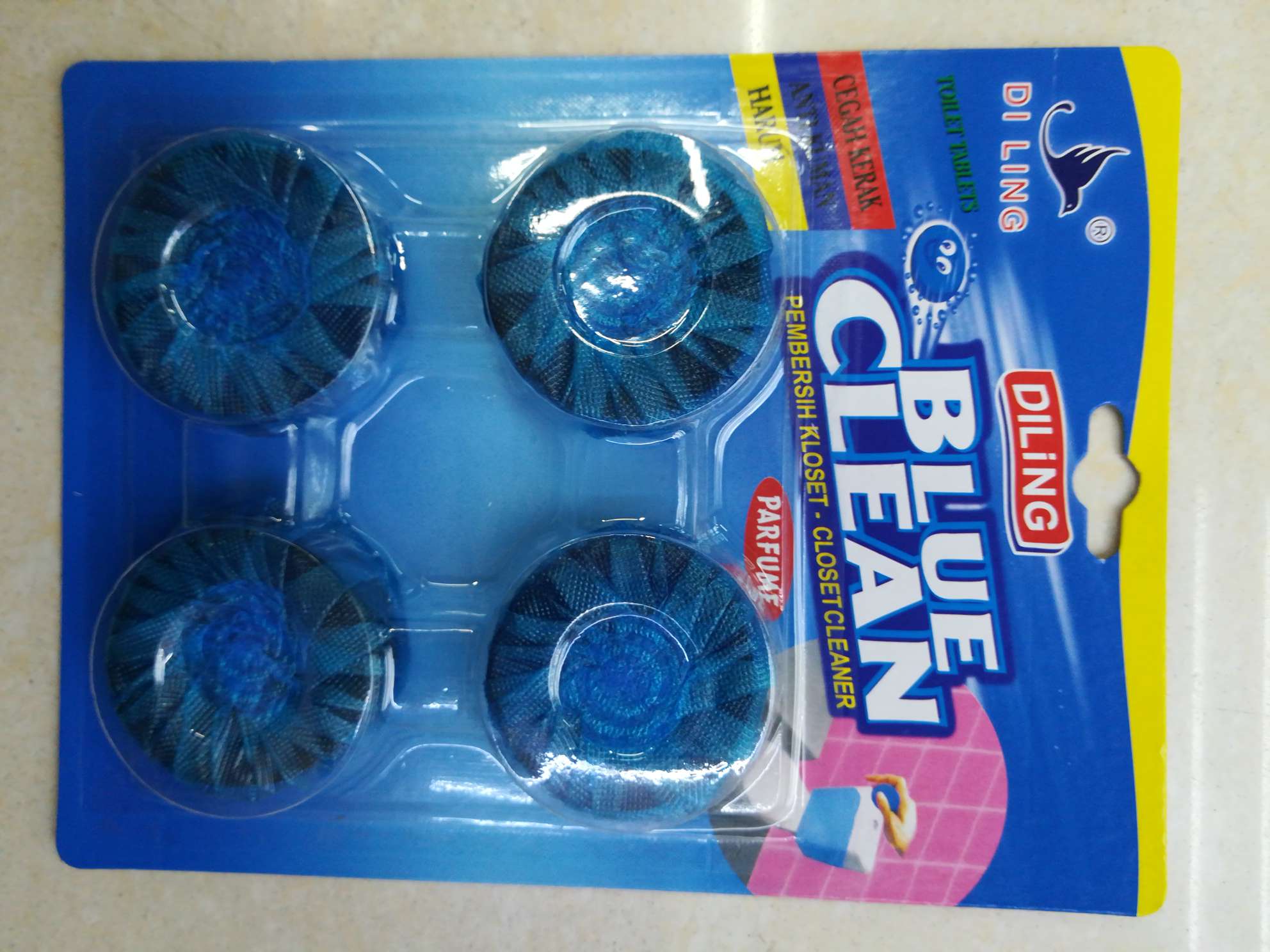 DL851包膜4PCS洁厕灵