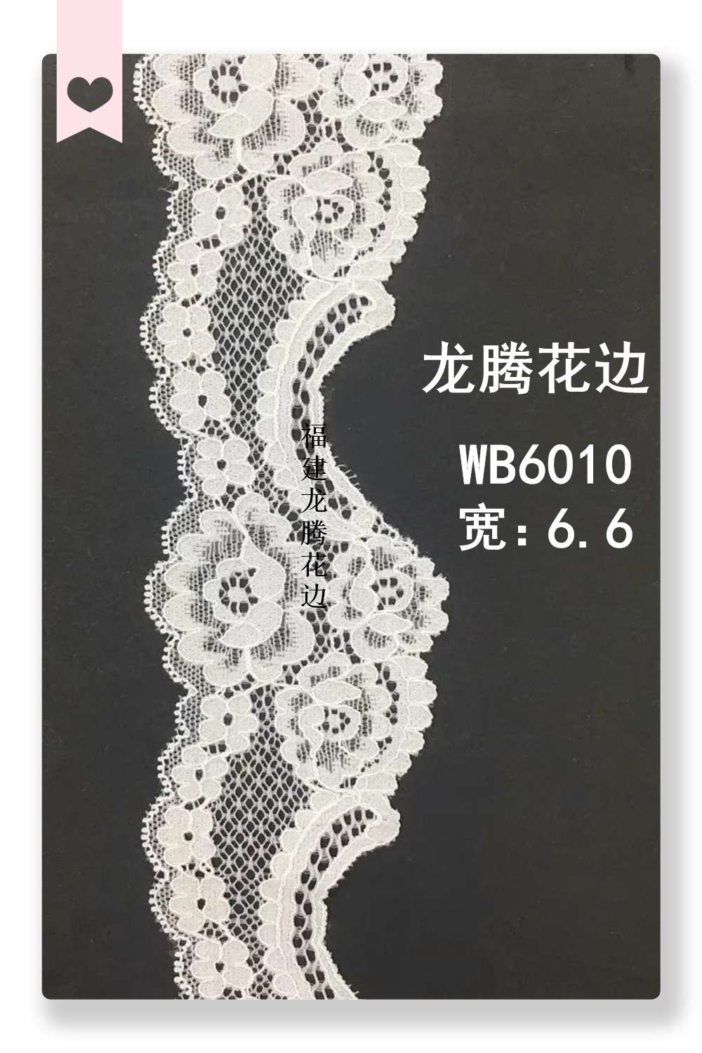 WB6010, new lace stretch trim, underwear and clothing accessories, Fujian Longteng trim