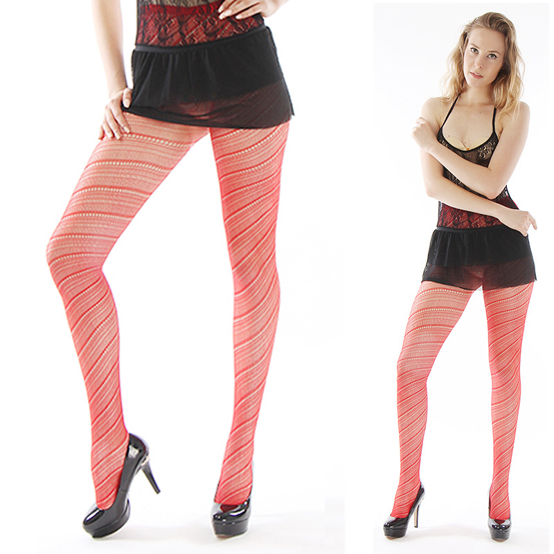 Factory direct sales of European and American best-selling mesh socks, high-quality mesh socks, pantyhose, tights, sexy base socks 24 Application Scenario