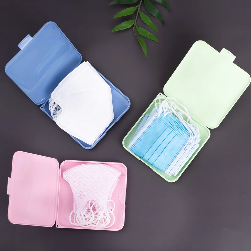 Customized KN95 mask storage box for children portable large capacity children Japanese household thumbnail