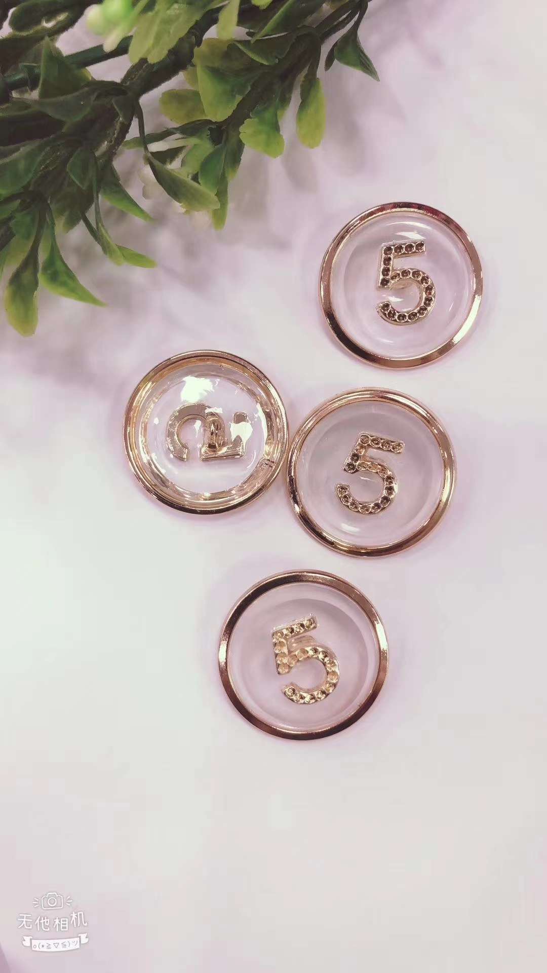 Yiwu Good Goods 5 Word Metal Buckle details Picture