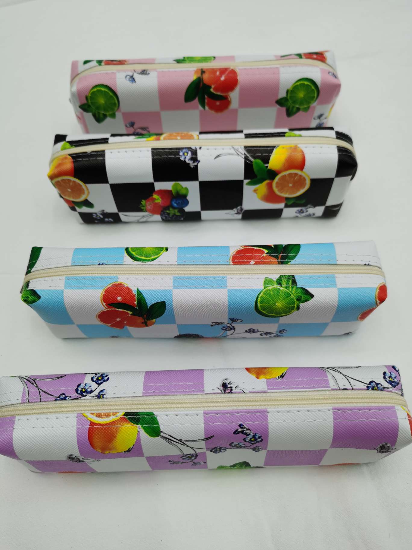 牛津笔袋PVC笔袋尼龙笔袋网红笔袋爆款笔袋印上客人LOgO笔袋大容量笔袋学生笔袋圆筒笔袋亮片笔袋创意笔袋收纳文具白底实物图