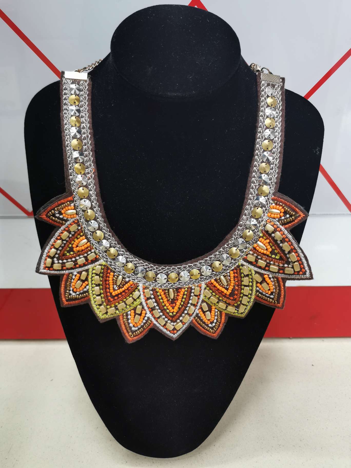 波西米亚风格假领