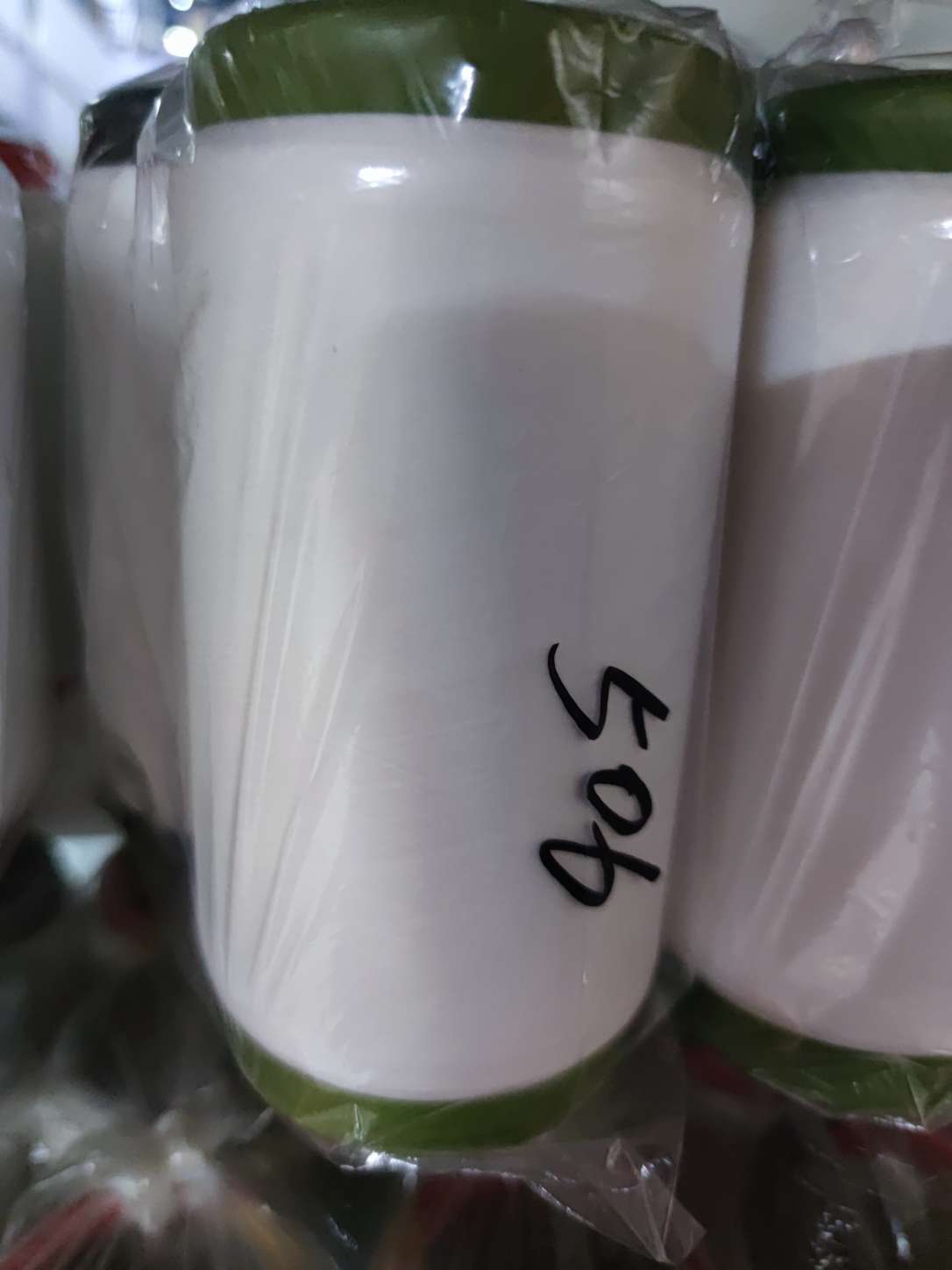 Wholesale factory direct sales of air-covered yarn white spandex polyester covered filament chemical fiber thread 506