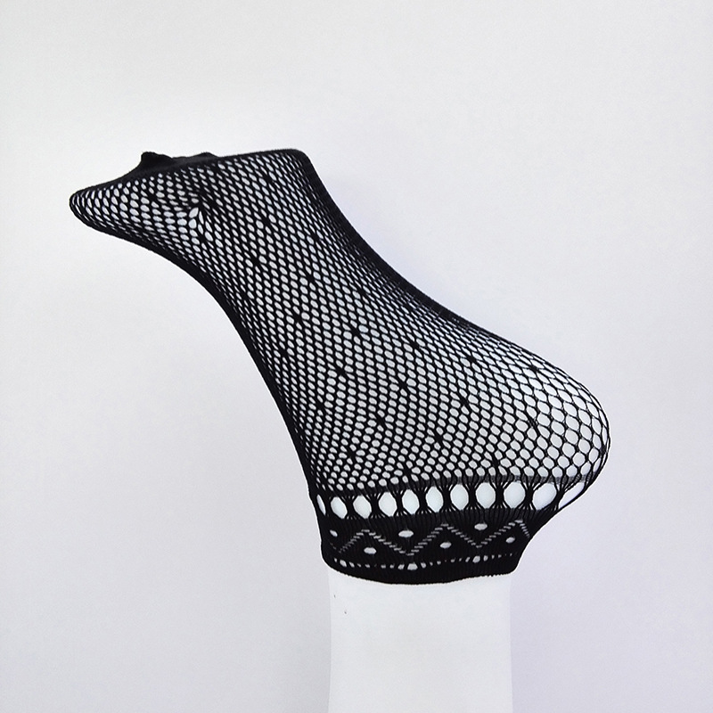 New Spring And Summer Women Thin Breathable Socks Jacquard Sexy Fashion Socks Net Socks Socks Manufacturers Wholesale Item Picture