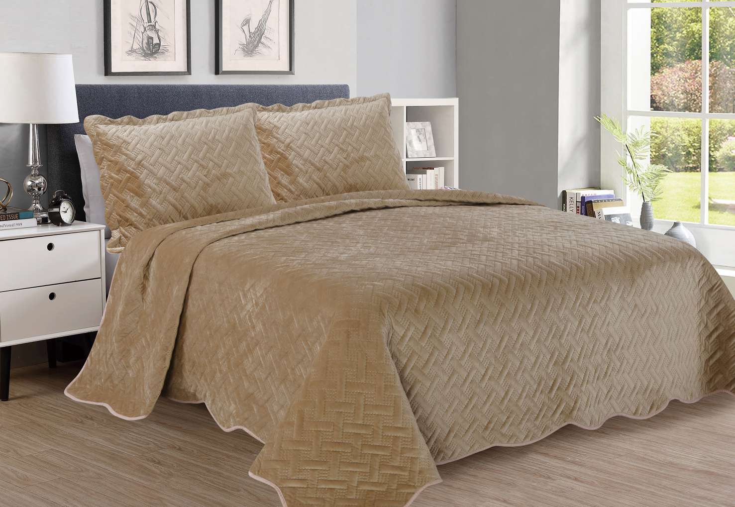 2020纯色水晶绒三件套详情图8