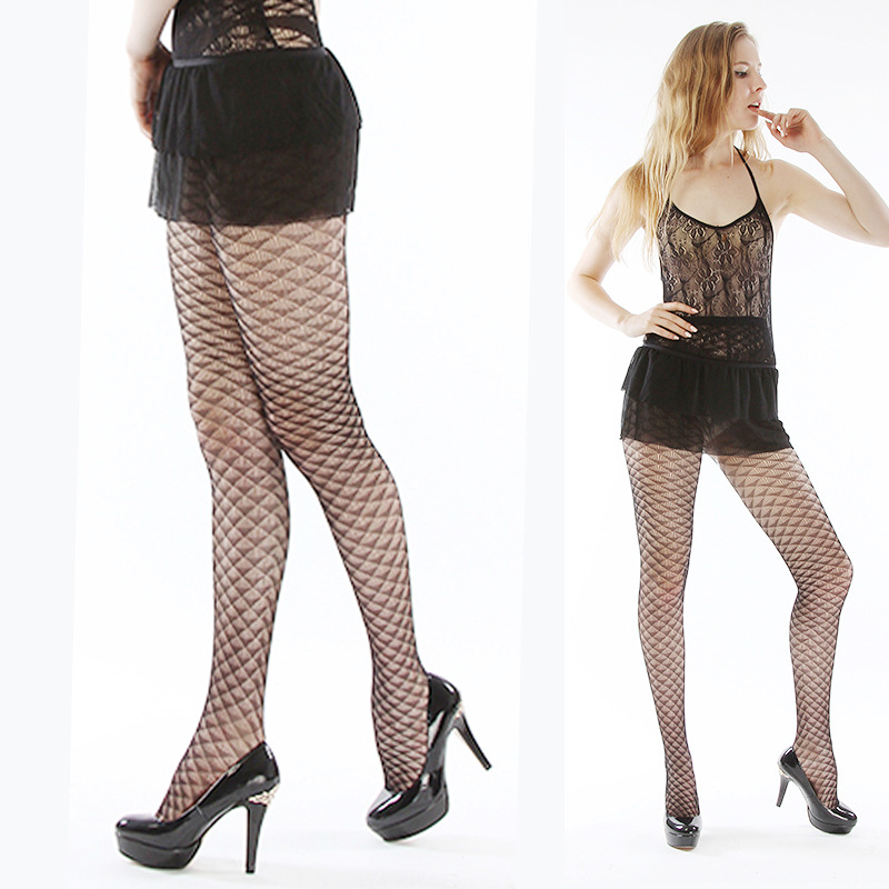 Manufacturers Direct Sales Of Europe And The United States Explosive Mesh Stockings High Quality Mesh Stockings Pantyhose Pantyhose Sexy Leggings 7 details Picture