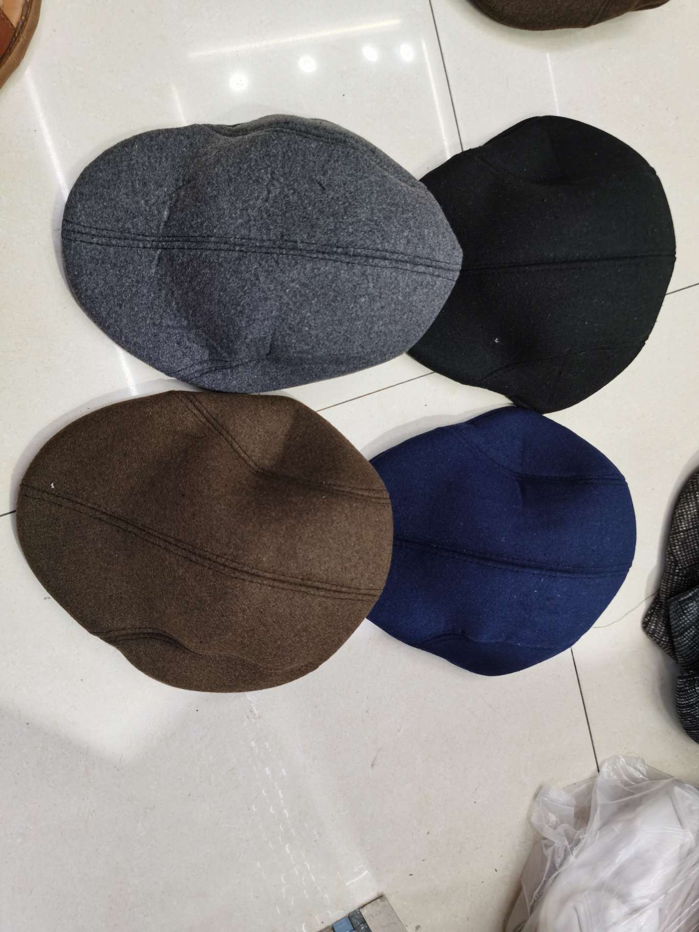 舌帽神童帽业定制批发来样定做帽子渔夫帽鸭舌帽草帽义乌好货李佳琪推白底实物图