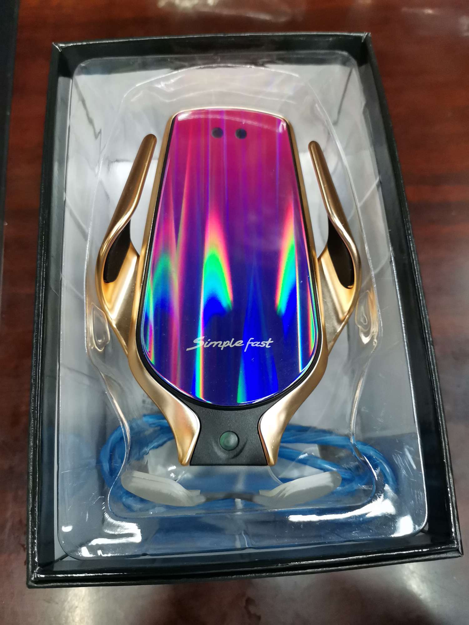 车载汽车无线充手机支架