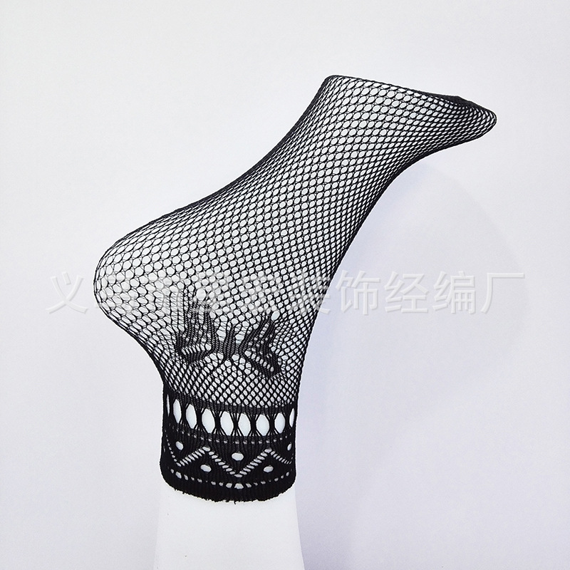 Factory wholesale supply of thin women's breathable socks, jacquard sexy and fashionable socks, and new styles for women Specification image