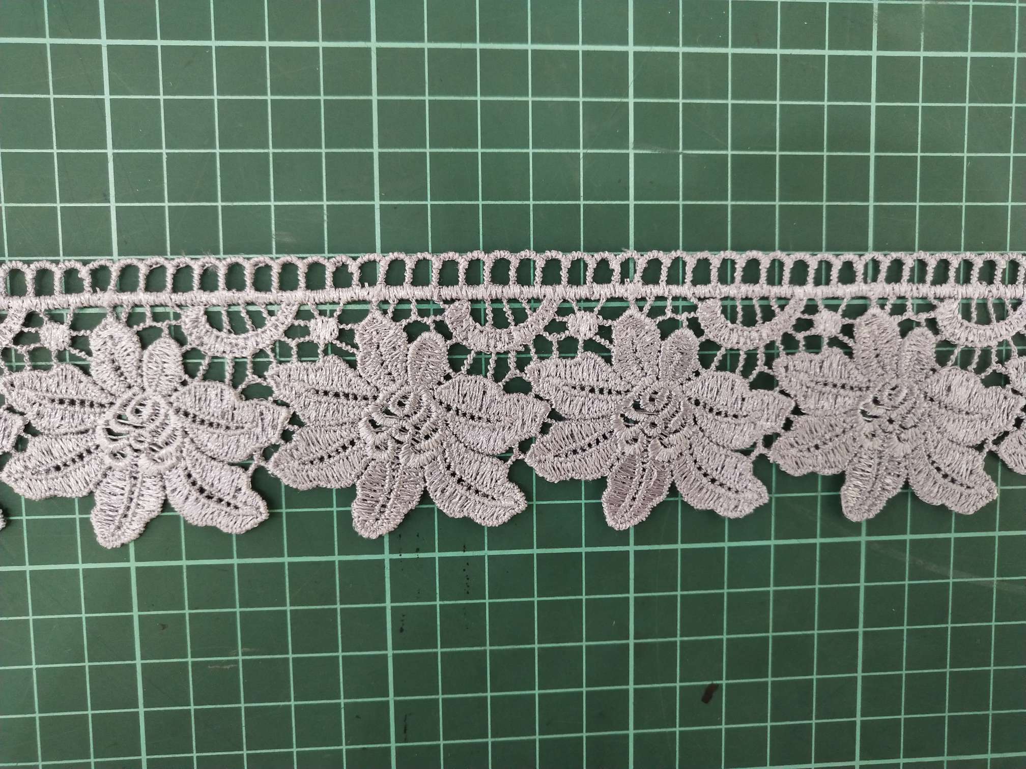 DIY LACE water-soluble polyester barcode hollowed-out embroidery lace