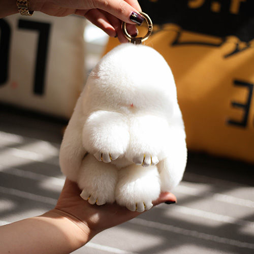 Rogue Rabbit figurine, dead rabbit, cute rabbit bag pendant, little rabbit plush children's toy, hanging ear rabbit pendant doll Application Scenario