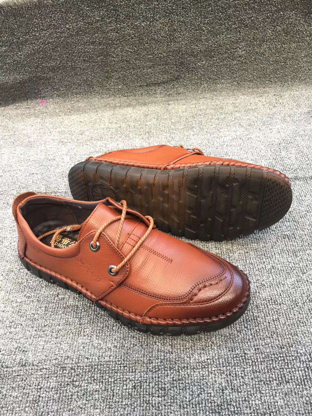男式休闲单鞋实物图