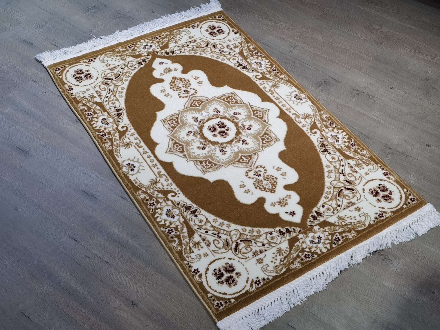 Alfombra tigre pescado sala de estar estilo europeo lujo retro americano idílico persa mesa de té hogar cama dormitorio Specification image
