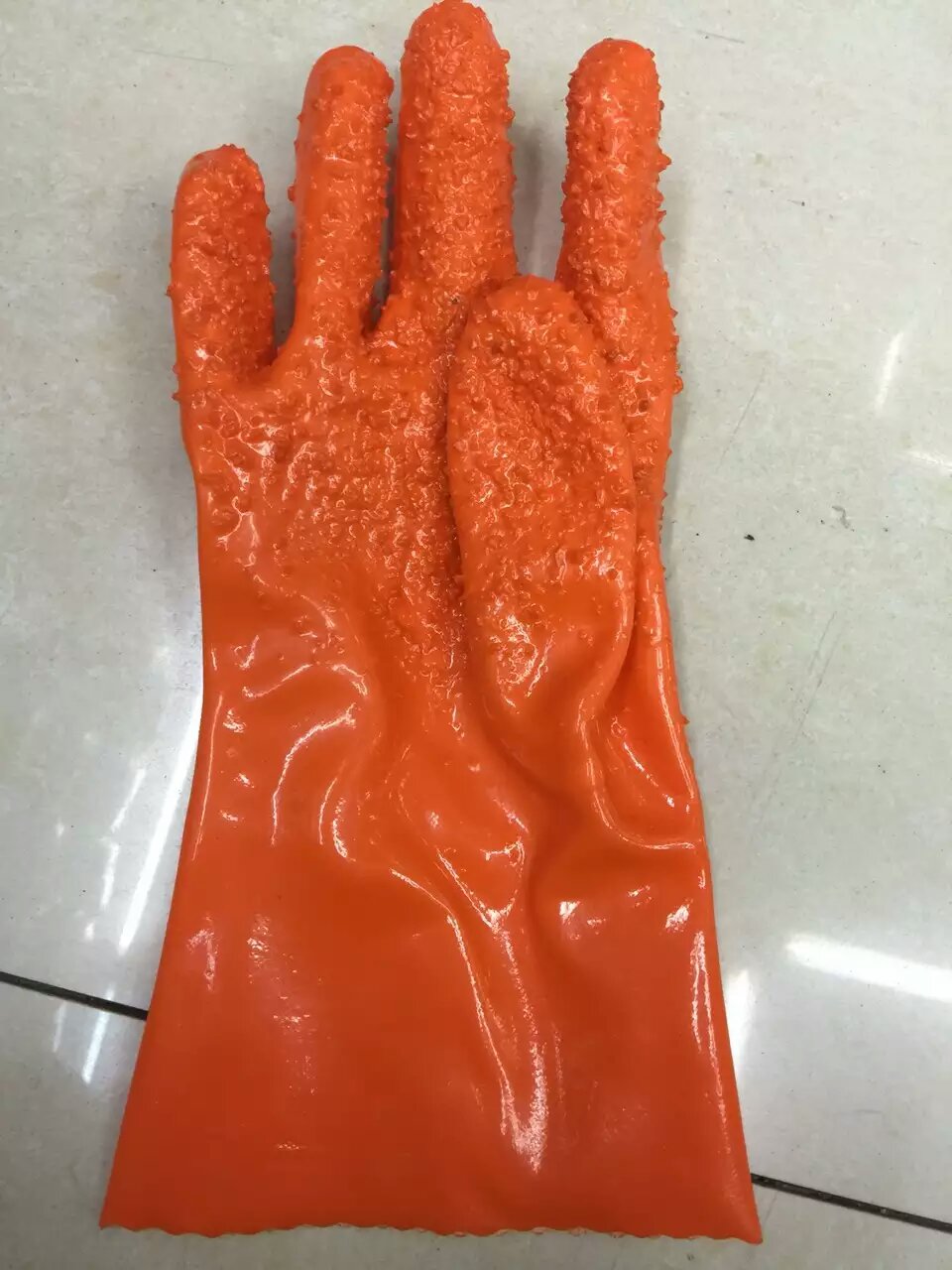PVC anti-slip gloves