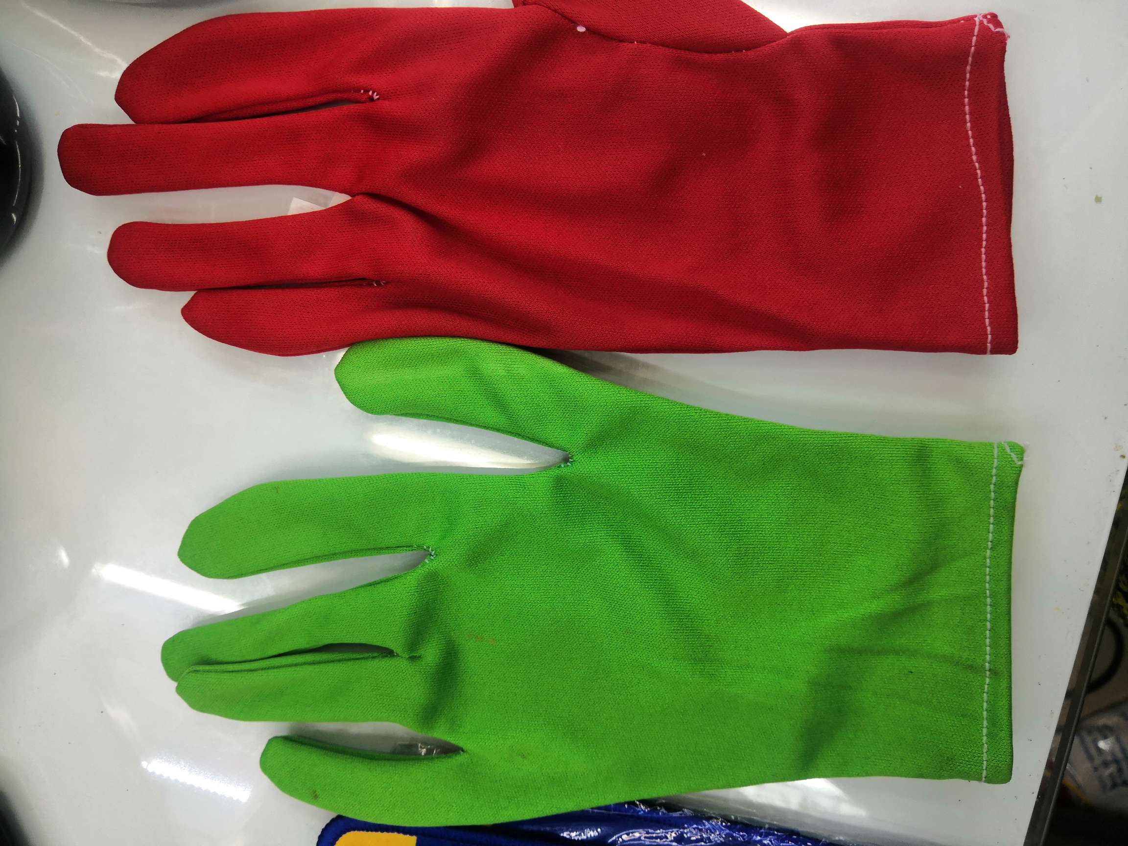 Multi-Colored Polyester Gloves details Picture